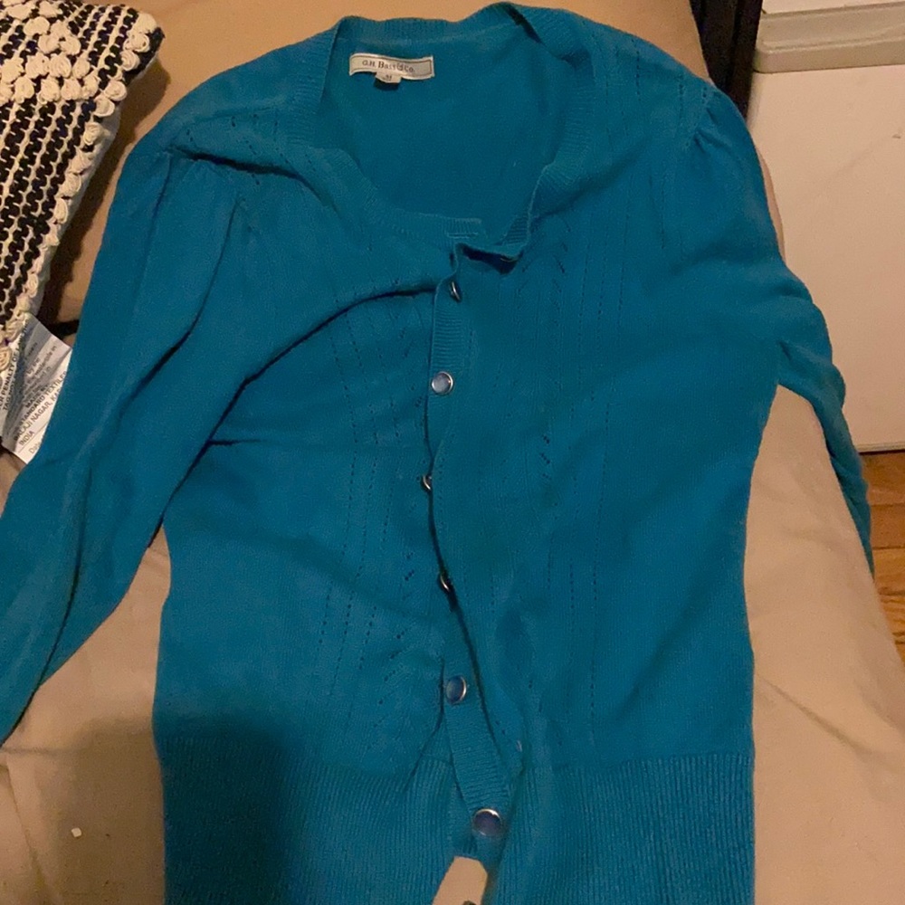 Blue Cardigan